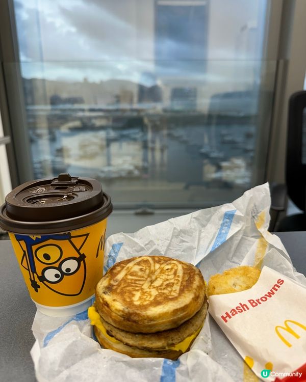 據說今日流量密碼係McGriddles 楓糖班戟漢堡