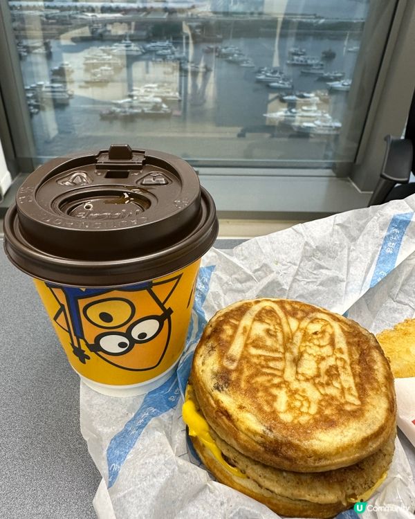 據說今日流量密碼係McGriddles 楓糖班戟漢堡