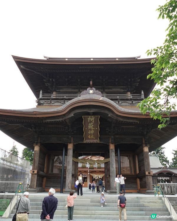 熊本自駕遊必去！阿蘇神社⛩️