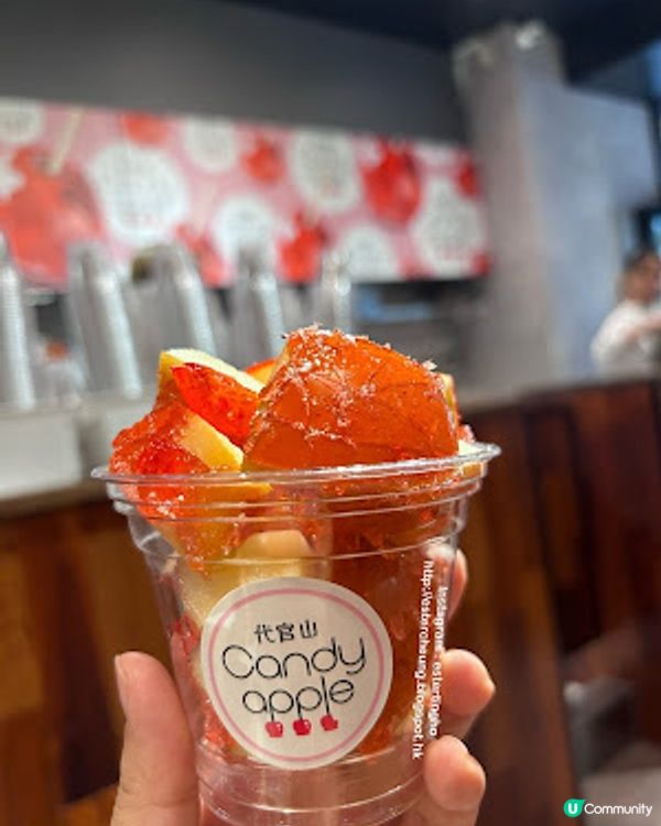 脆甜糖衣和清甜多汁的蘋果完美結合 🍎 Candy Apple