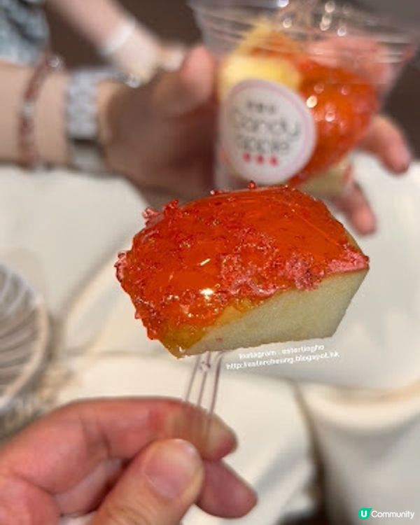脆甜糖衣和清甜多汁的蘋果完美結合 🍎 Candy Apple