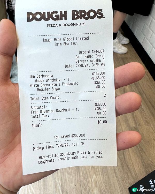 生日有免費Pizza 