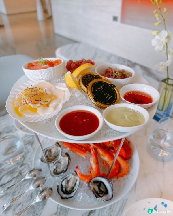 美利酒店限定下午茶🥂豪嘆魚子醬暢飲氣泡茶