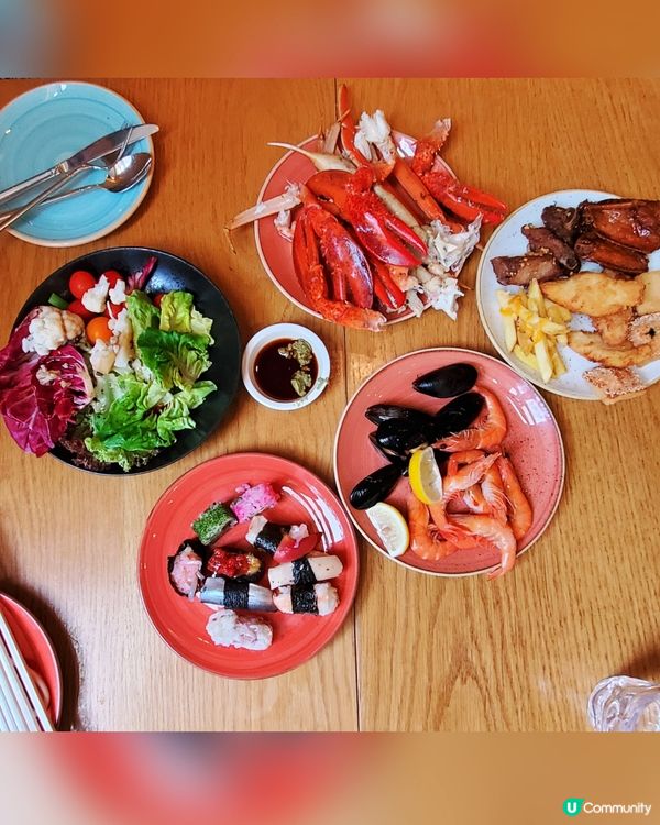 香港康得思酒店 下午茶自助餐 🦞🦀