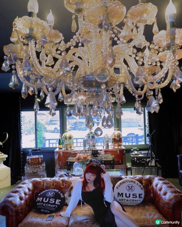 復古英倫風cafe Muse Furniture Lab