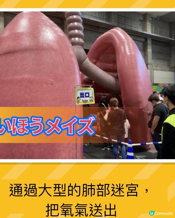 《親子活動》走進巨大的身體內進行大冒險‼️