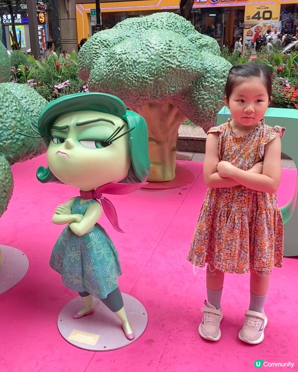 銅鑼灣｜Inside Out 2情緒專員逐個影