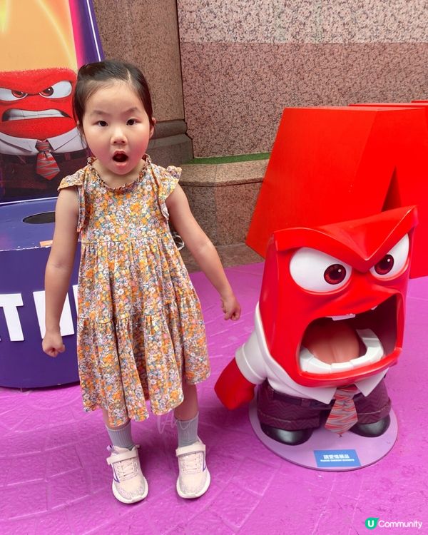 銅鑼灣｜Inside Out 2情緒專員逐個影