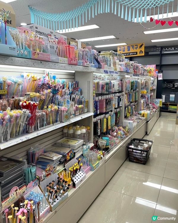 首爾大型文具天堂！🤩文具控必去！🖍️📐🖌️🔎🔖📙📒📕📗