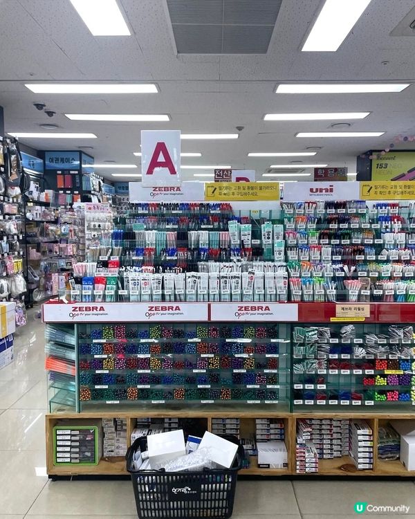 首爾大型文具天堂！🤩文具控必去！🖍️📐🖌️🔎🔖📙📒📕📗