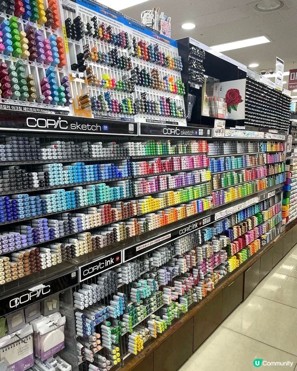首爾大型文具天堂！🤩文具控必去！🖍️📐🖌️🔎🔖📙📒📕📗