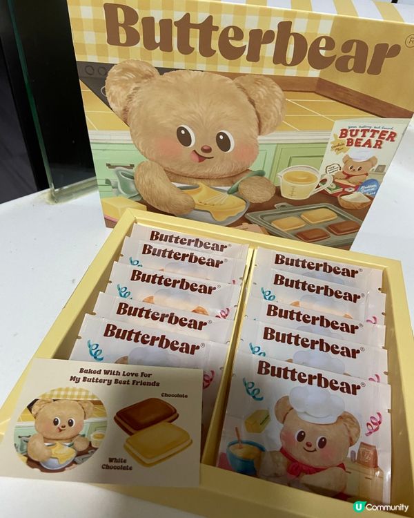 潮爆泰國Butterbear cookies 💖💖