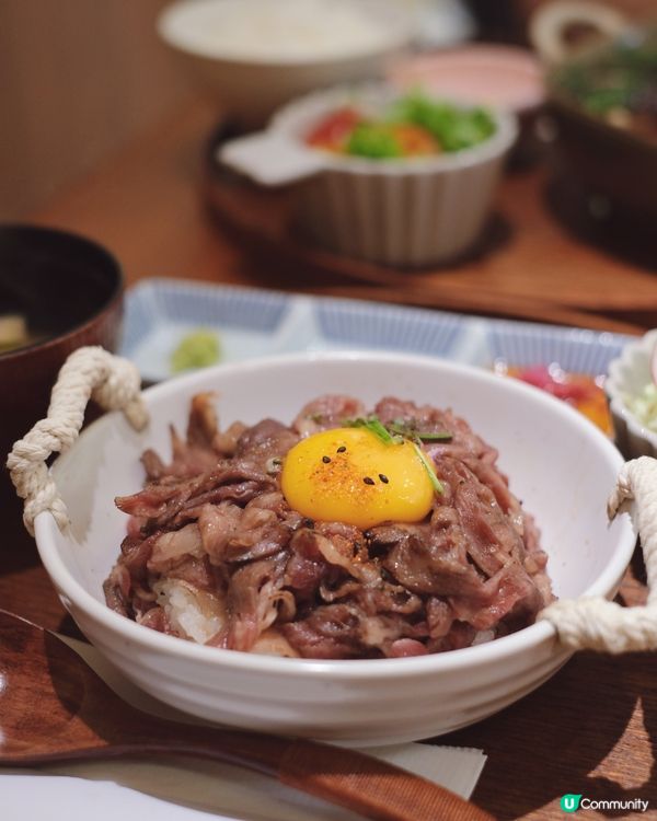 中環吸睛日式黑毛和牛丼飯定食😋