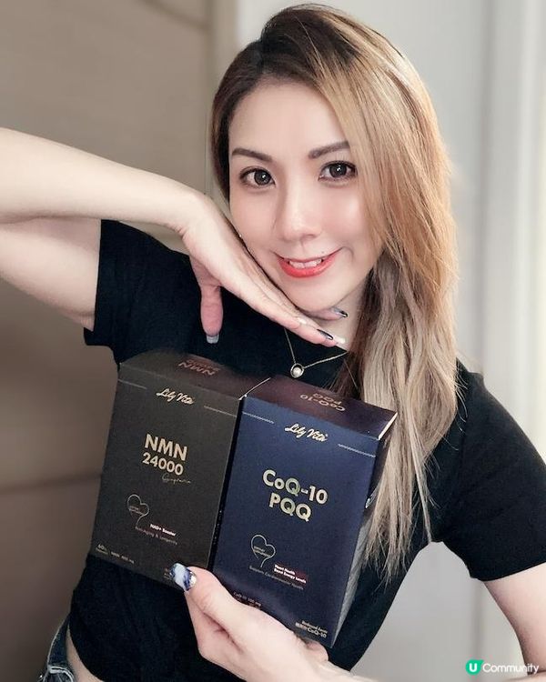 逆齡孖寶 ♥ 重拾健康、逆齡so easy！►Lily Vita NMN 24000 x Co-Q10&PQQ