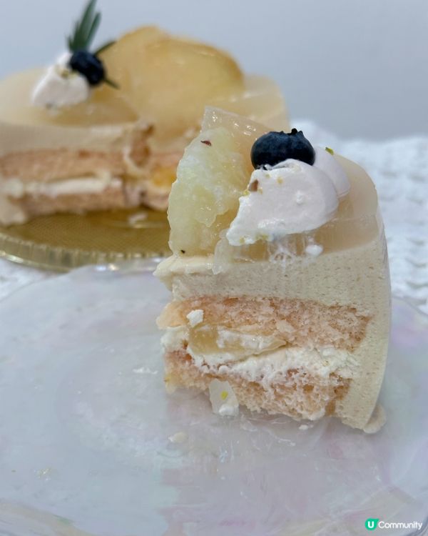 期間限定100%日本鮮白桃蛋糕系列❤️