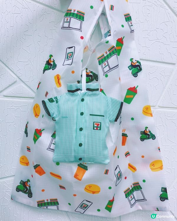 泰國｜7-11制服造型環保袋