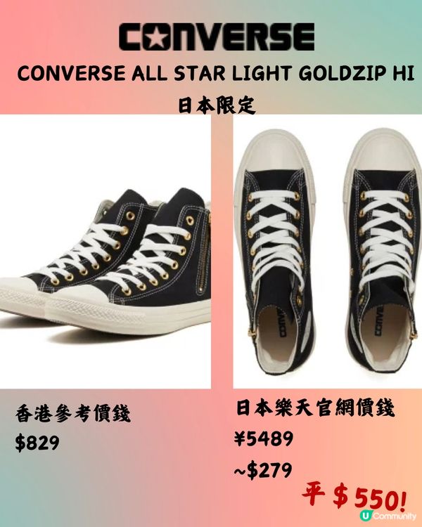 日本樂天ABC-MART網購11人氣鞋款推介🔥附港日價錢對比