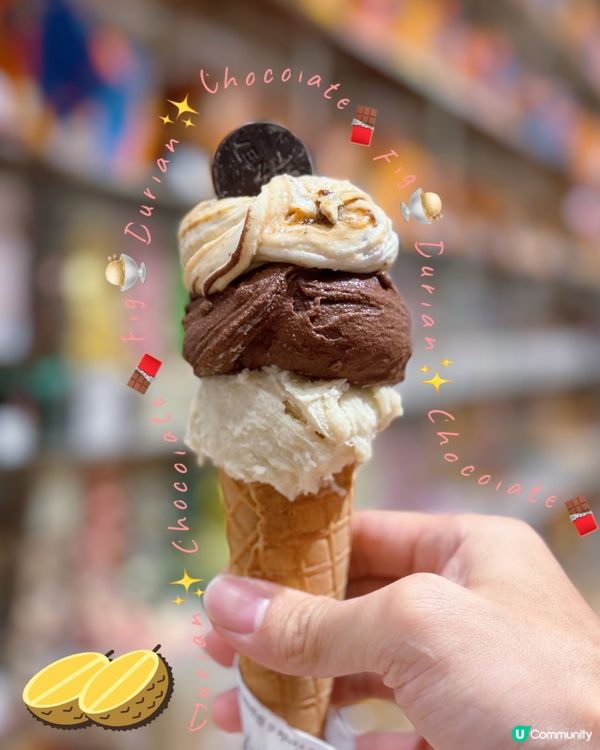 榴槤控必試！🤤 Venchi 榴槤雪糕