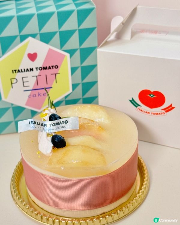 100%日本產鮮白桃蛋糕🍑桃味濃郁❗️