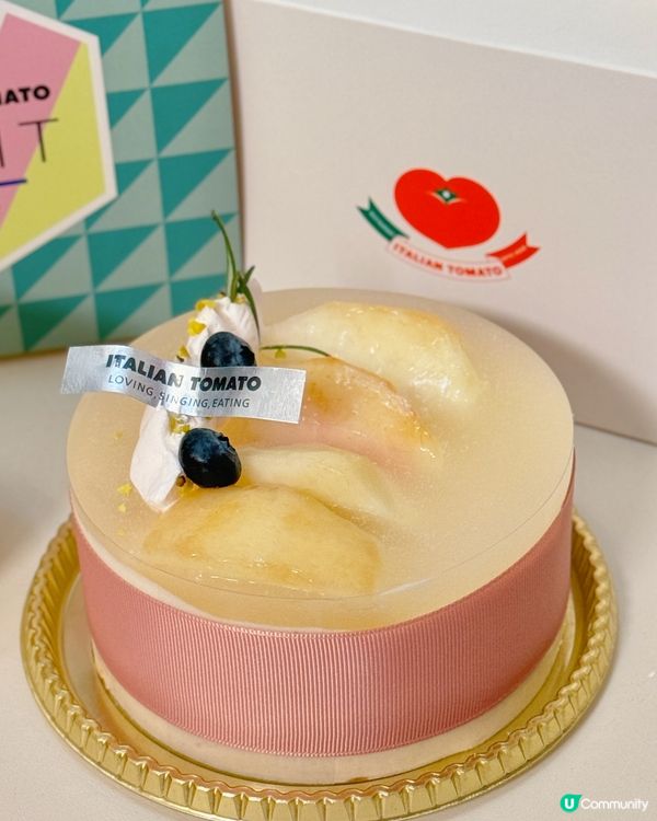 100%日本產鮮白桃蛋糕🍑桃味濃郁❗️