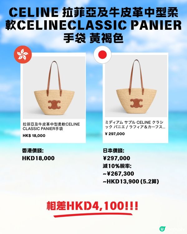 16款名牌夏日編織包/藤籃袋☀️日本買最平$4000有找‼️🤩