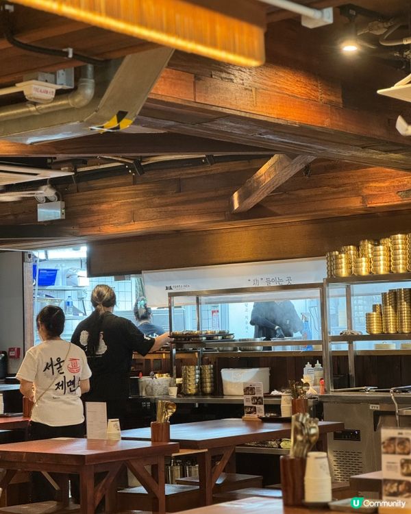 首爾製麵所🥢正宗韓國刀削麵，煙韌彈牙，湯底香濃！