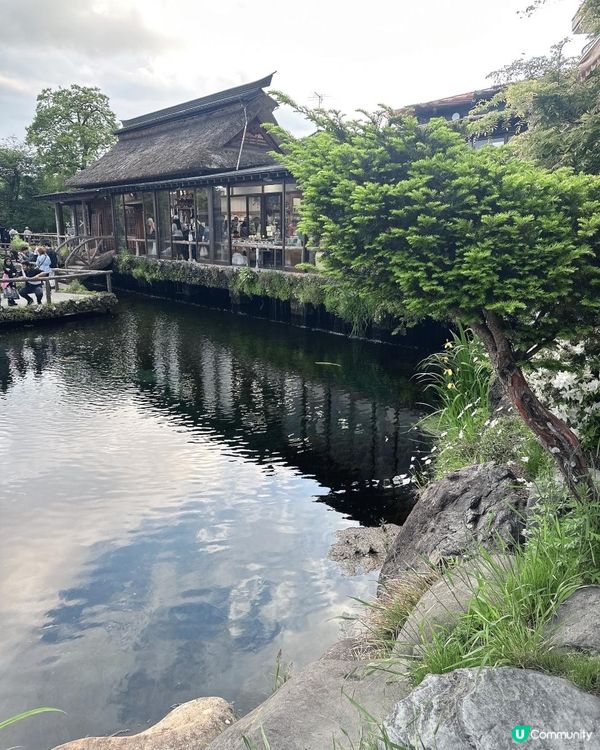 穿越日本古代的忍野八海