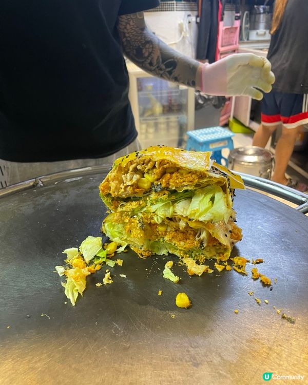 回到疫情價 屯門$18 大桶檸檬茶 超多餡煎餅