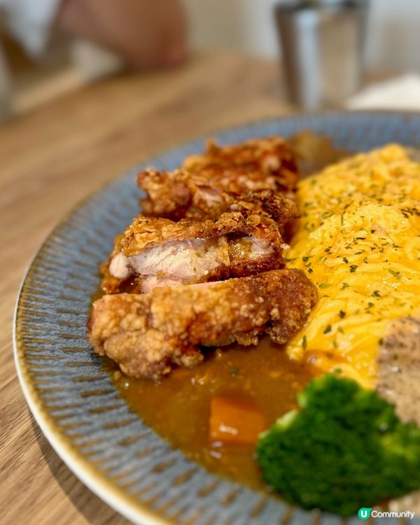 炮台山日式蛋包飯🥚🍚 極濃蘑菇汁🍄‍🟫