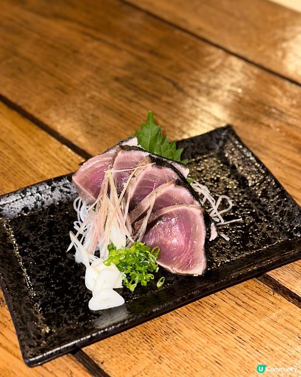 中環日本居酒屋高知駅食鰹魚半敲燒🐟