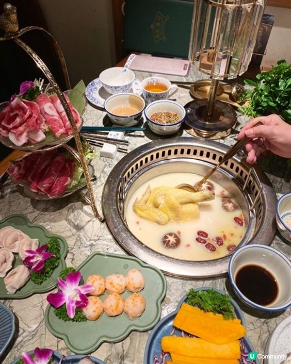 🍀誘人花膠雞鍋│香江花月 (佐敦)