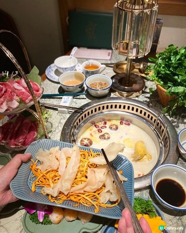 🍀誘人花膠雞鍋│香江花月 (佐敦)