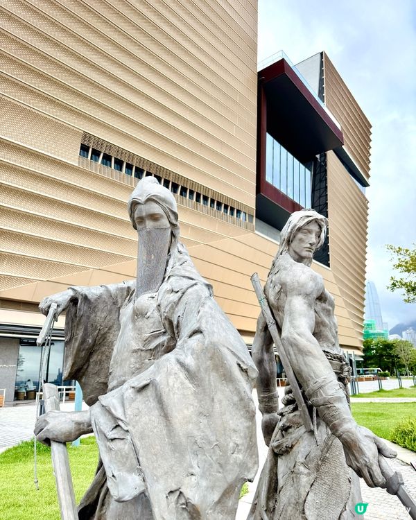 金庸角色雕塑🪭嚟到西九文化區！有得限時換領禮品🎁