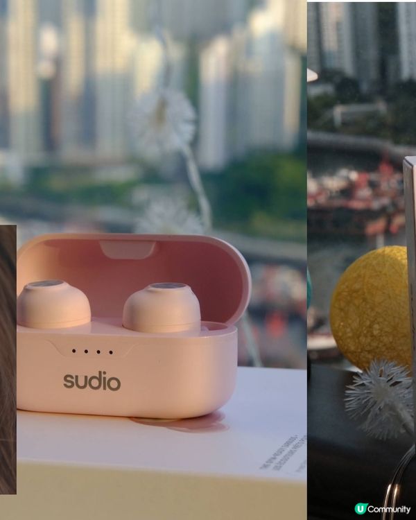🎧🌸 開箱Sudio T3！櫻花粉超靚！