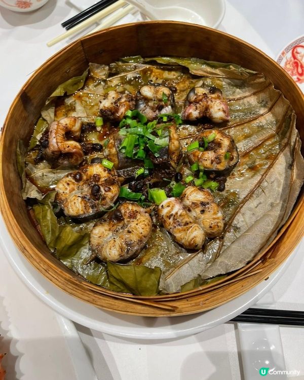 荷葉豆豉蒸鱔