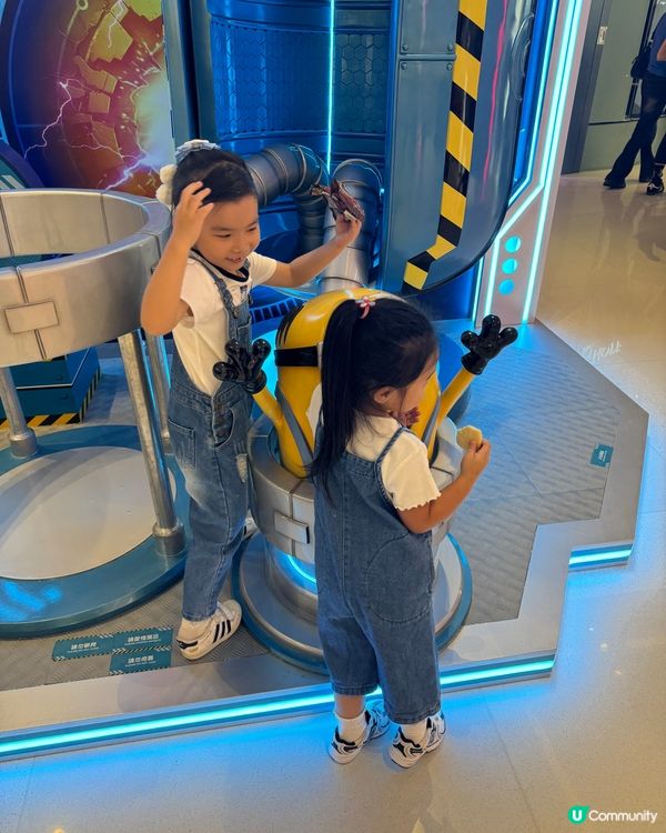 沙田新城市廣場，壞蛋奬門人打卡位，用the point分換之...