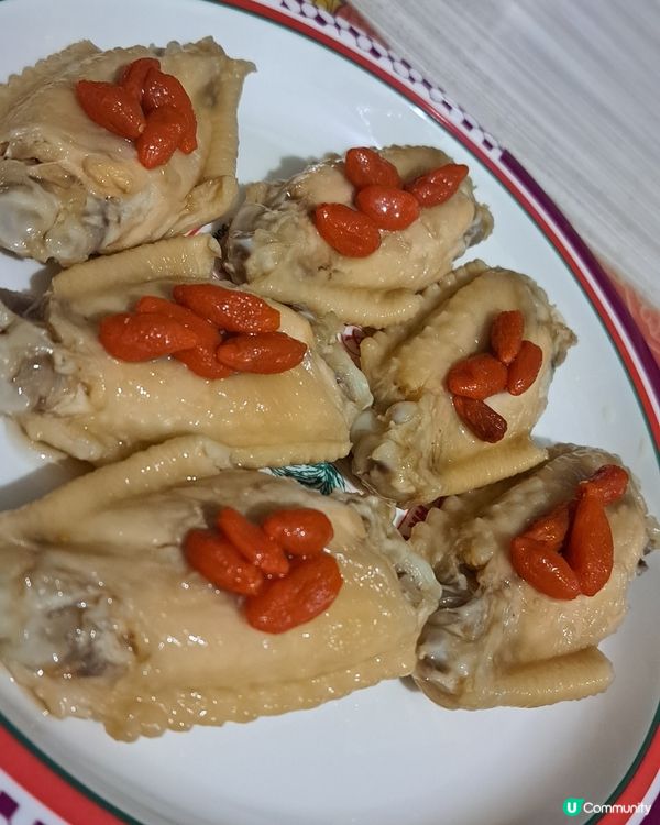 滷汁杞子雞翼