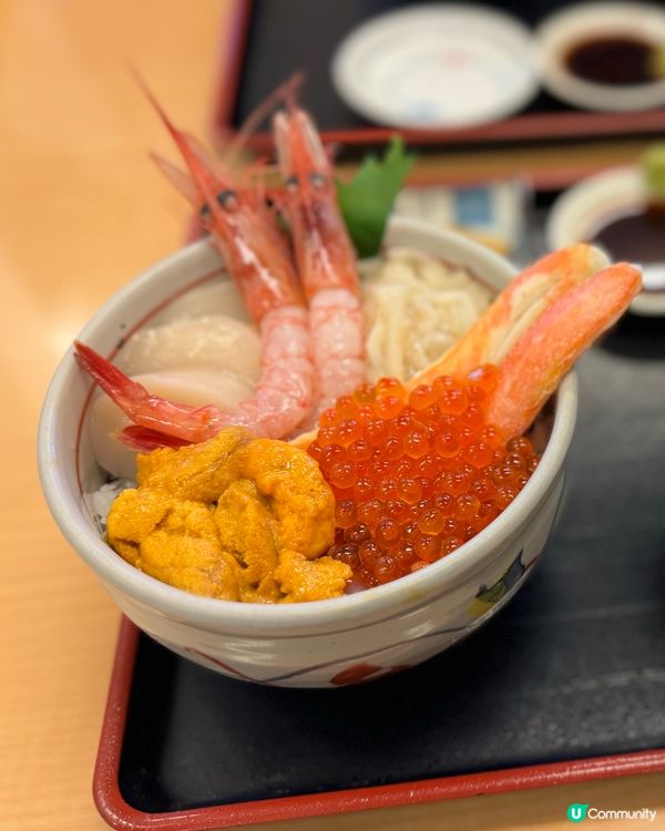 🎌《函館必去》🦑🦀🐟🍣最新鮮Sashimi～函館朝市