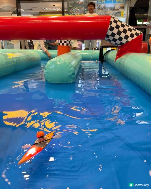 商場玩賽艇🚤 仲有夾公仔🧸！