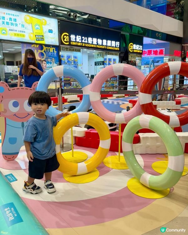 商場玩賽艇🚤 仲有夾公仔🧸！