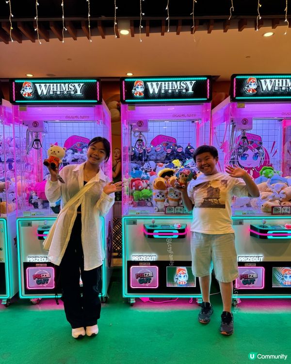 商場玩賽艇🚤 仲有夾公仔🧸！