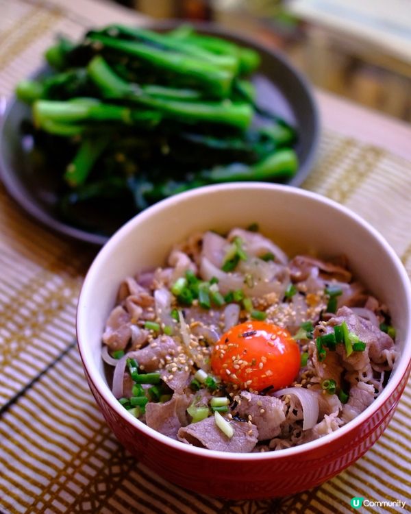 🏠今晚食乜好？日式牛肉飯😋