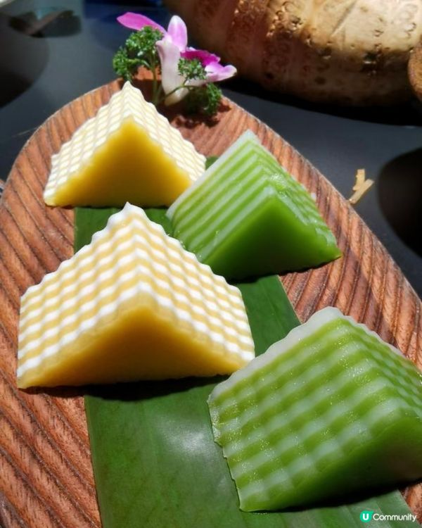 泰式斑斕椰汁糕