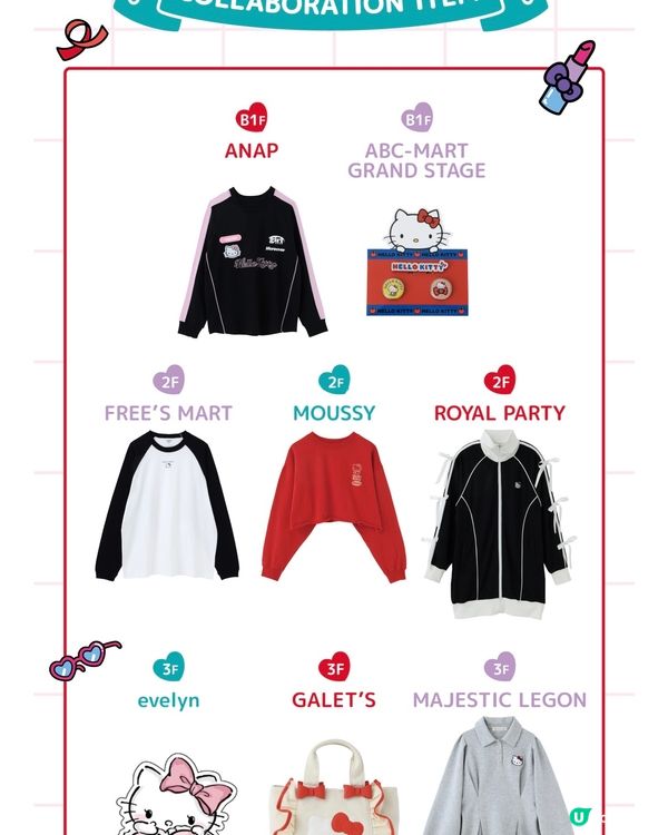 《Hello Kitty 50th周年活動》涉谷109參戰‼️