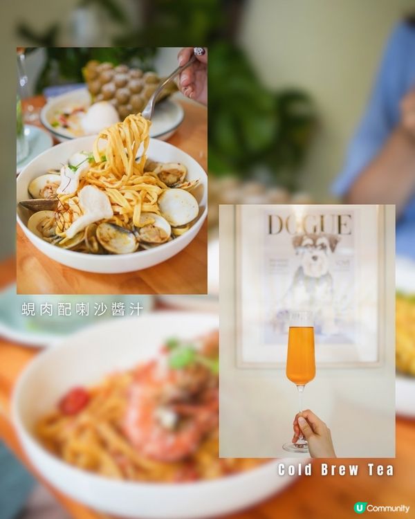 高質彈牙手工意粉🍝獨特斑蘭味雞蛋仔🐣 