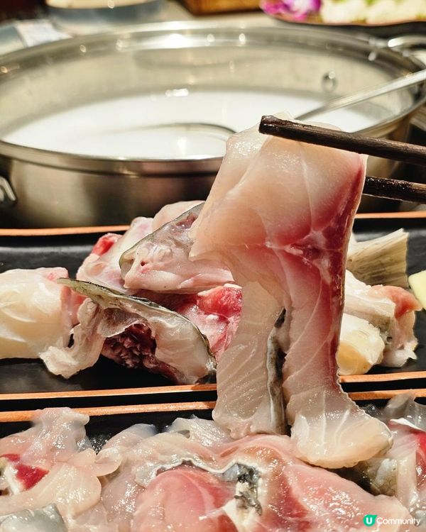 📍深圳必吃～ 香脆肉嫩。魚本膳中山脆肉皖火鍋啫啫煲