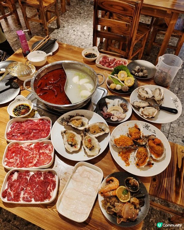 📍深圳必吃。華強北潮吃海鮮火鍋～潮不二