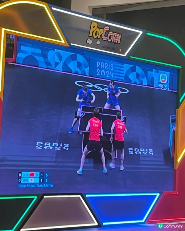 一齊為奧運打氣🤩