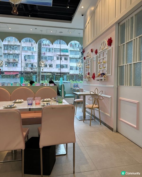 馬卡龍風素食餐廳🥗野菜大啡菇炒金邊粉