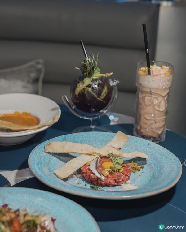 尖沙咀｜浪漫感滿分的藍色星空主題餐廳😍💙